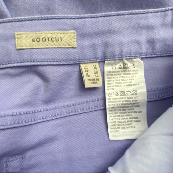 LOGO LORI GOLDSTEIN Pants with stretch Size 12 very good condition! - Picture 5 of 10